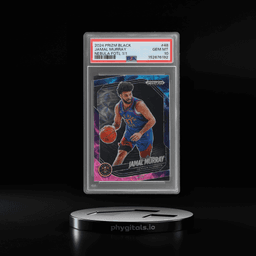 2024 Panini Prizm Black Nebula Fotl Prizm Jamal Murray #48 1/1 PSA 10