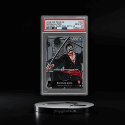 2023 One Piece Bandai Premium Card Collection 25th Edition Roronoa Zoro #OP01-001 PSA 10