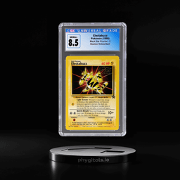 1999 Pokemon Wizards of the Coast Black Star Promo Mewtwo Strikes Back Electabuzz #2 CGC 8.5