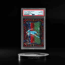 2017 Panini Select Field Level Checkerboard Prizm Lionel Messi #255 PSA 10
