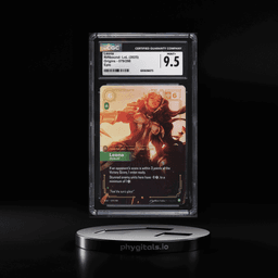 2025 Riftbound League Of Legends LoL Origins Epic Leona #079 CGC 9.5 MINT+