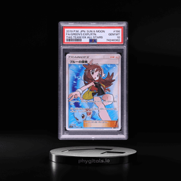 2019 Pokemon Japanese SM Tag Team GX Full Art Green's Exploration #196 PSA 10