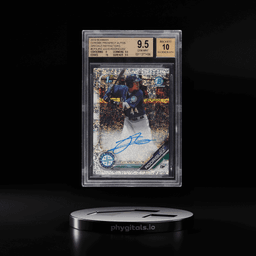 2019 Bowman Chrome Speckle Refractor Julio Rodriguez PROSPECT AUTO /299 BGS 9.5