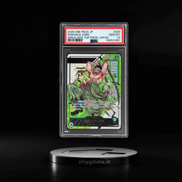 2026 One Piece Promo Flagship Battle Japanese Jan-Feb '26 Serial Top Prize Roronoa Zoro #OP12-020 1736/2700 PSA 10