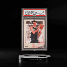2023 PANINI COURT KINGS WATER COLOR #1 VICTOR WEMBANYAMA WATER COLOR-MASTERPIECE 1/1 PSA 9