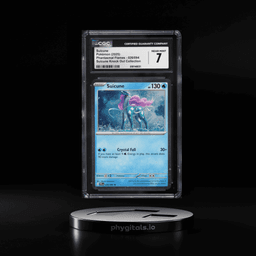 2025 Pokemon Mega Evolution Phantasmal Flames Knock Out Collection Suicune #26 CGC 7 NRMT