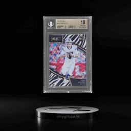 2018 Panini Select Field Level Zebra Josh Allen #207 BGS 10
