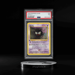 1999 Pokemon Base Set Shadowless 1st Edition Gastly #50 PSA 7 NRMT