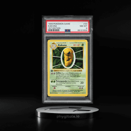 1999 Pokemon Base Set Shadowless 1st Edition Kakuna #33 PSA 8 NM-MT
