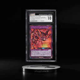 2023 Yu-Gi-Oh! Rush Duel Red Reboot of Darkness Meteor Black Mars Dragon #KP15-JP048 CGC 10 GEM MINT