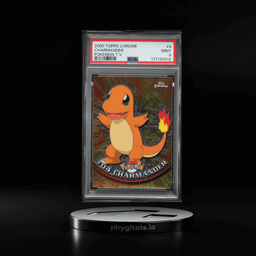 2000 Topps Chrome Pokemon Series 1 Charmander #4 PSA 9 MINT