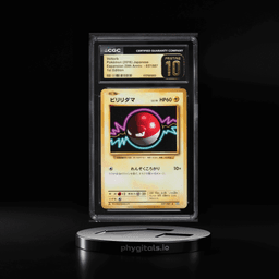 2016 Pokemon Japanese XY 20th Anniversary 1st Edition Voltorb #37 CGC 10 PRISTINE