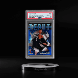 2023 Finest Debut Blue Refractor Victor Wembanyama #D-1 71/150 PSA 10