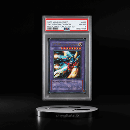 2003 YU-GI-OH! MFC-MAGICIAN'S FORCE 052 XYZ-DRAGON CANNON 1ST EDITION PSA 8