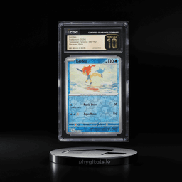 2024 Pokemon Temporal Forces Reverse Holo Keldeo #044 CGC 10 PRISTINE