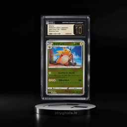 2021 Pokemon Japanese SWSH Start Deck 100 Reverse Holo Raichu #128 CGC 10