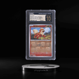 2023 Pokemon Scarlet and Violet Strength Expansion Pack 151 Japanese Reverse Holo Master Ball Growlithe #58 CGC BL