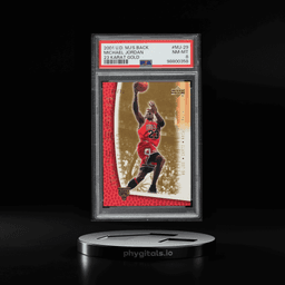 2001 Upper Deck MJ's Back 23 Karat Gold Michael Jordan /23 #MJ-29 PSA 8 NM-MT