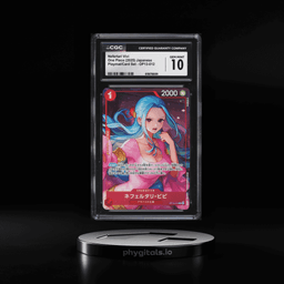 2025 One Piece Japanese Playmat Set Alt Art Nefeltari Vivi #OP13-012 CGC 10 GEM MINT