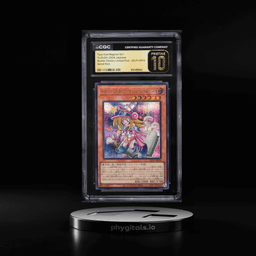 2024 Yu-Gi-Oh! Japanese QCLP Secret Rare Toon Dark Magician Girl #QCLP-JP010 CGC 10 PRISTINE