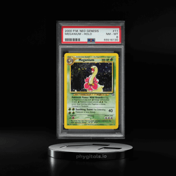 2000 Pokemon Neo Genesis Holo Meganium #11 PSA 8 NM-MT