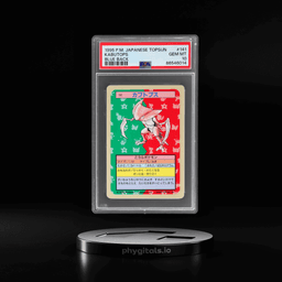 1995 Pokemon Topsun Japanese Blue Back Kabutops #141 PSA 10