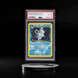 2000 Pokemon Team Rocket Holo Dark Blastoise #3 PSA 6 EXMT
