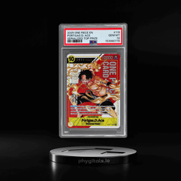 2025 One Piece Promo Official Event Serialized Top Prize Portgas D. Ace #OP07119 853/1000 PSA 10