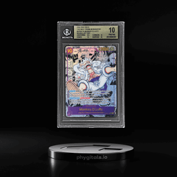 2024 One Piece the Best Premium Booster Manga Alternate Art Monkey D Luffy #OP05-119 BGS 10
