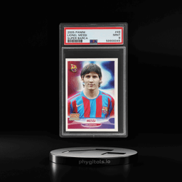 2005 Panini Stickers Fc Barcelona Lionel Messi #49 PSA 9