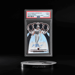 2019 Panini Chronicles Crown Royale Rookie Autograph Red Maxx Crosby #CR-21 30/75 PSA 9