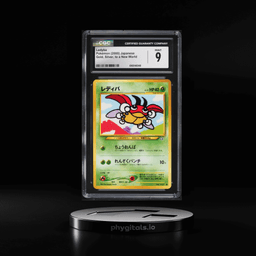 2000 Pokemon Japanese Gold Silver To A New World Ledyba #165 CGC 9 MINT