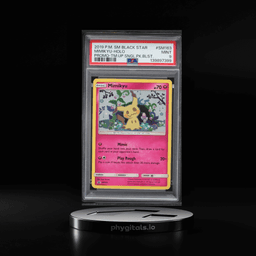 2019 Pokemon Sun & Moon Promo Team Up Holo Mimikyu #SM163 PSA 9 MINT
