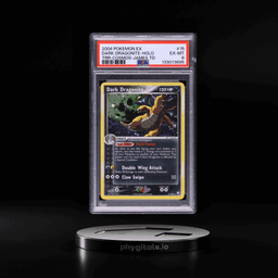 2004 Pokemon EX Team Rocket Returns Cosmos Holo Dark Dragonite #15 PSA 6 EXMT