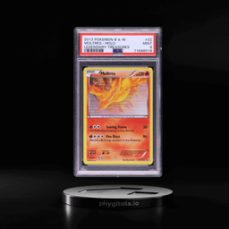 2013 Pokemon Black & White Legendary Treasures Holo Moltres #22 PSA 9 MINT