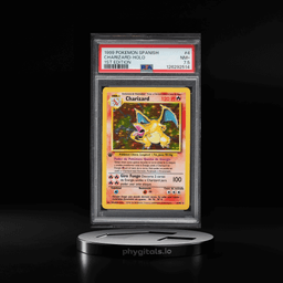 1999 Pokemon Spanish Base Set 1st Edition Holo Charizard #4 PSA 7.5 NRMT+
