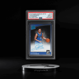 2018 Donruss Optic Rated Rookie Autograph Jalen Brunson #179 PSA 9