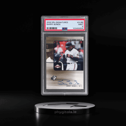 2000 Spx Signatures Barry Bonds #X-BB PSA 9