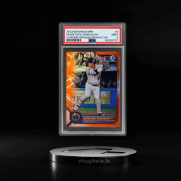 2022 Bowman Chrome Npb Orange Refractor Munetaka Murakami #2 2/25 PSA 9
