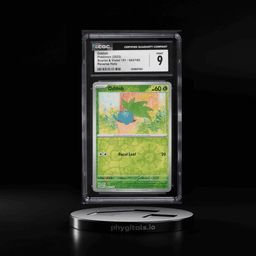 2023 Pokemon Scarlet & Violet 151 Reverse Holo Oddish #043 CGC 9 MINT