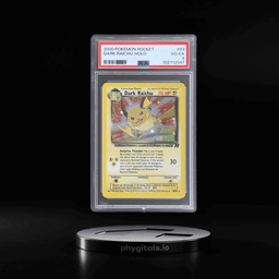 2000 Pokemon Team Rocket Holo Dark Raichu #83 PSA 4