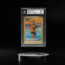 2020 Donruss Optic Premier League Gold Daniel Podence ROOKIE /10 #5 BGS 9 MINT
