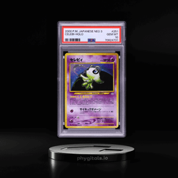 2001 Pokemon Japanese Neo 3 Holo Celebi #3 PSA 10 GEM MINT