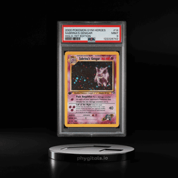 2000 POKEMON GYM HEROES HOLO-1ST ED #14 SABRINA'S GENGAR PSA 9