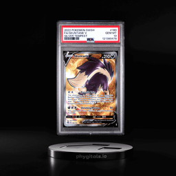 2022 POKEMON SWORD & SHIELD SILVER TEMPEST #180 FULL ART/SKUNTANK V PSA 10