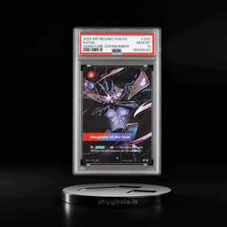 2025 RIFTBOUND ORIGINS LEAGUE OF LEGENDS SIGNATURE OVERNUMBER 299* KAI'SA PSA 10