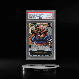2024 One Piece Emperors In the New World Manga Alternate Art Marshall D. Teach #OP09-093 PSA 10