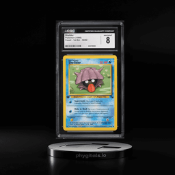 1999 Pokemon Fossil 1st Edition Shellder #54 CGC 8 NM-MT