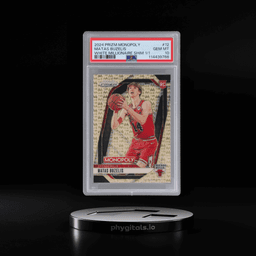 2024 Panini Prizm Monopoly White Millionaire Shimmer Matas Buzelis #12 1/1 PSA 10