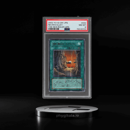 2002 Yu-Gi-Oh! the New Ruler Japanese Ultra Parallel Rare Necrovalley #32 PSA 8